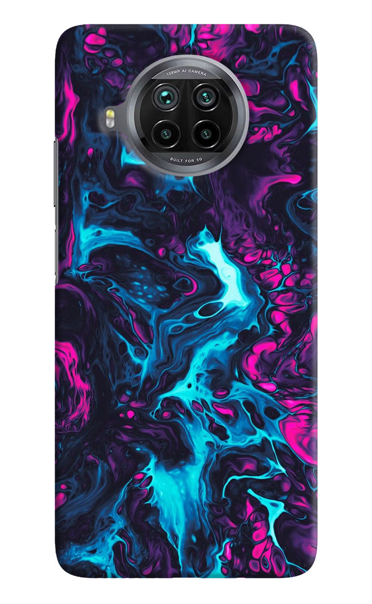 Abstract Mi 10i Hard Case Back Cover by Casekaro