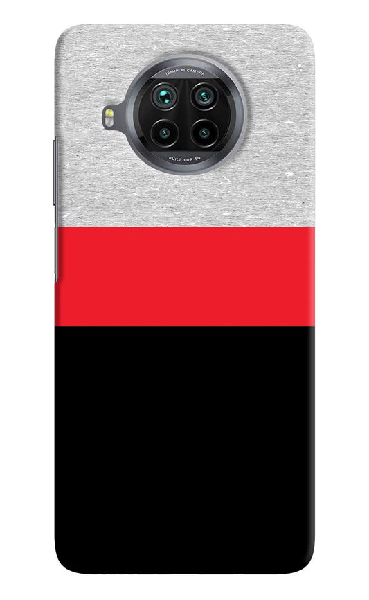 Tri Color Pattern Mi 10i Hard Case Back Cover by Casekaro