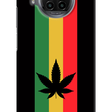 Weed Flag Mi 10i Hard Case Back Cover by Casekaro