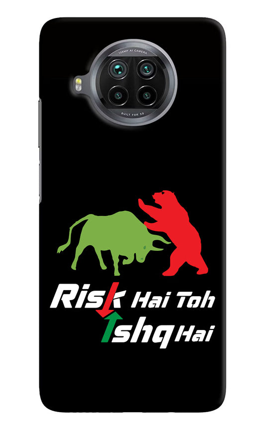 Risk Hai Toh Ishq Hai Mi 10i Hard Case Back Cover by Casekaro