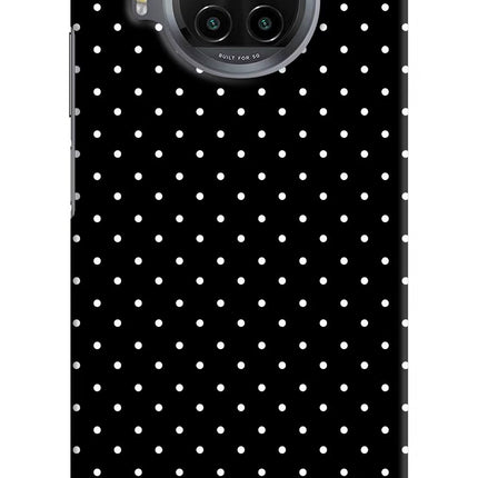 White Dots Mi 10i Hard Case Back Cover by Casekaro