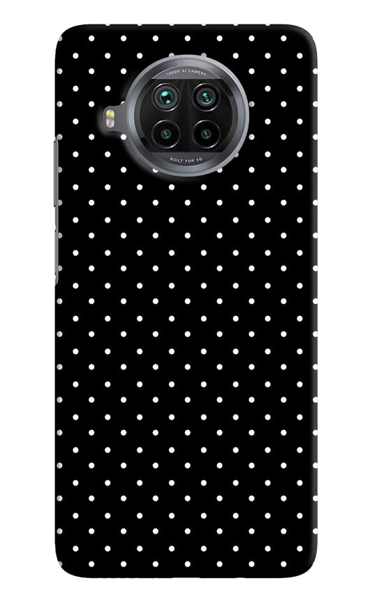 White Dots Mi 10i Hard Case Back Cover by Casekaro