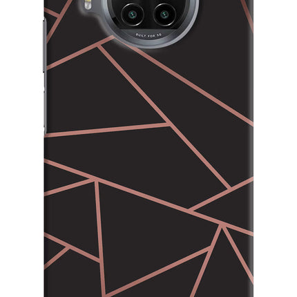 Geometric Pattern Mi 10i Hard Case Back Cover by Casekaro