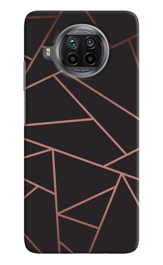 Geometric Pattern Mi 10i Hard Case Back Cover by Casekaro