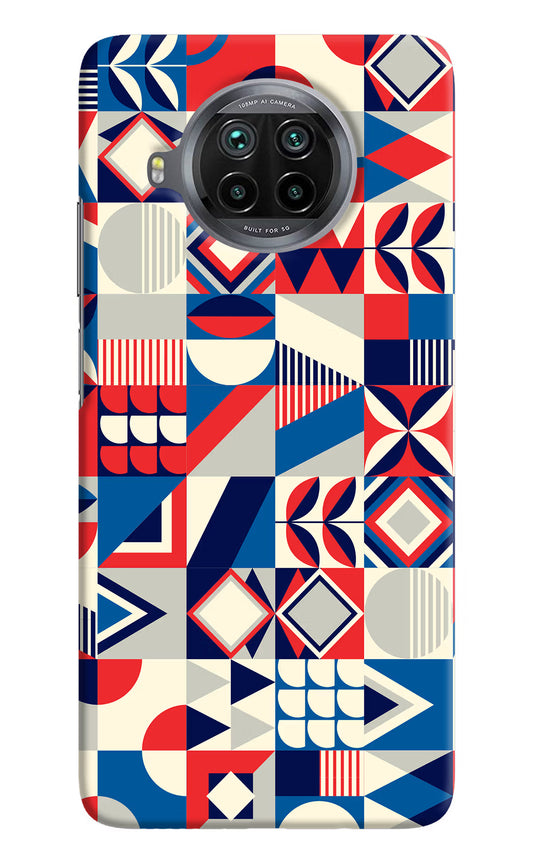 Colorful Pattern Mi 10i Hard Case Back Cover by Casekaro