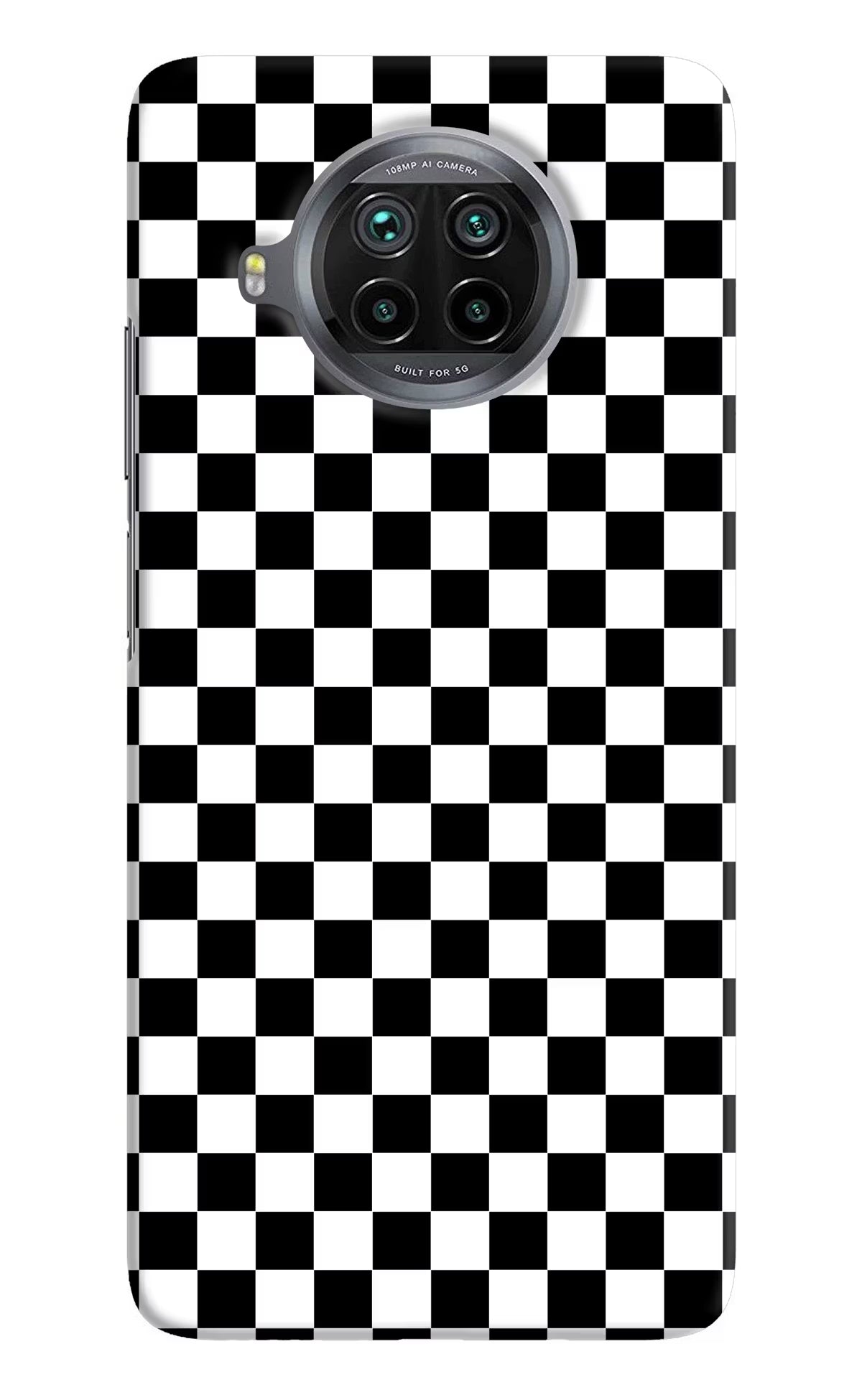 Chess Board Mi 10i Hard Case Back Cover by Casekaro