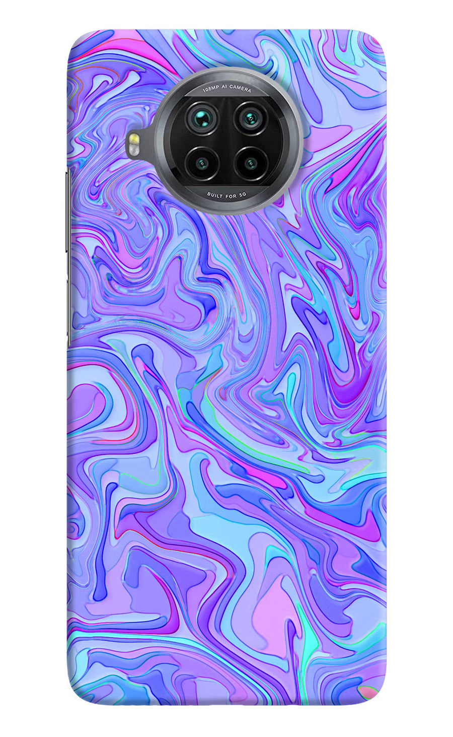 Glitter Mi 10i Back Cover, Hard case
