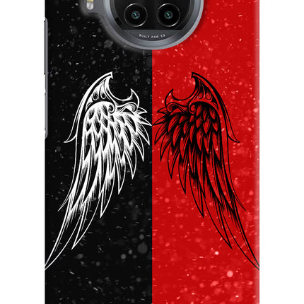 Wings Mi 10i Hard Case Back Cover by Casekaro