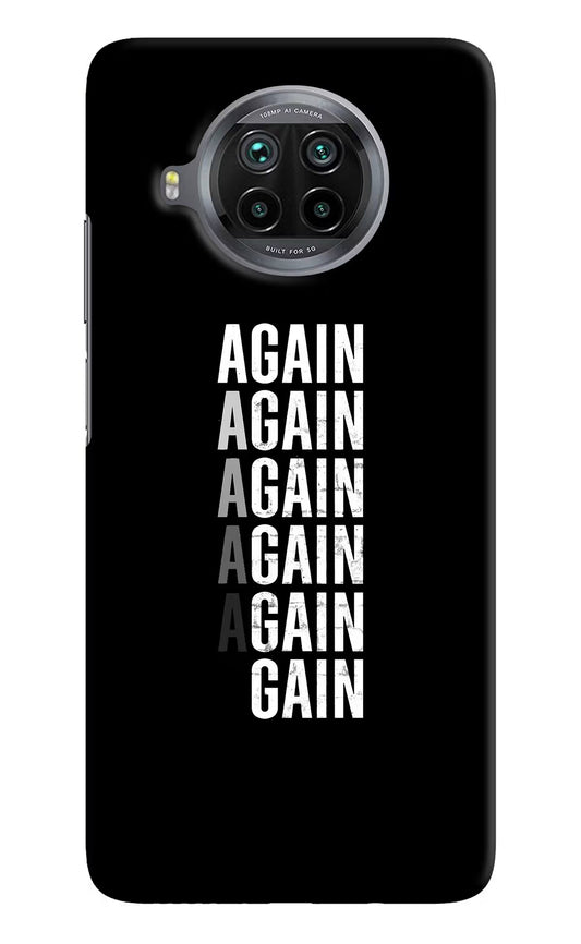 Again Again Gain Mi 10i Hard Case Back Cover by Casekaro