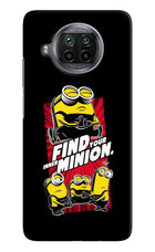 Find your inner Minion Mi 10i Hard Case Back Cover by Casekaro