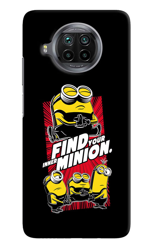 Find your inner Minion Mi 10i Hard Case Back Cover by Casekaro