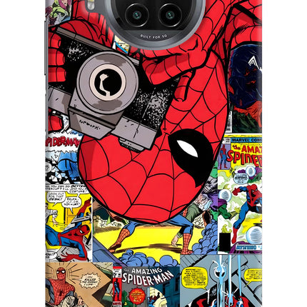 Spider Man Mi 10i Hard Case Back Cover by Casekaro