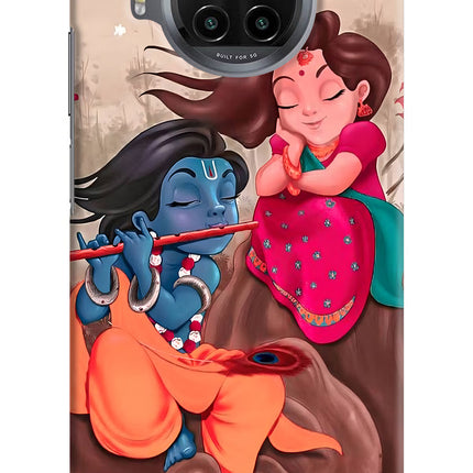 Radhe Krishna Mi 10i Hard Case Back Cover by Casekaro