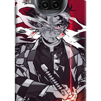 Demon Slayer Mi 10i Hard Case Back Cover by Casekaro