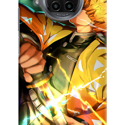 Demon Slayer Mi 10i Hard Case Back Cover by Casekaro