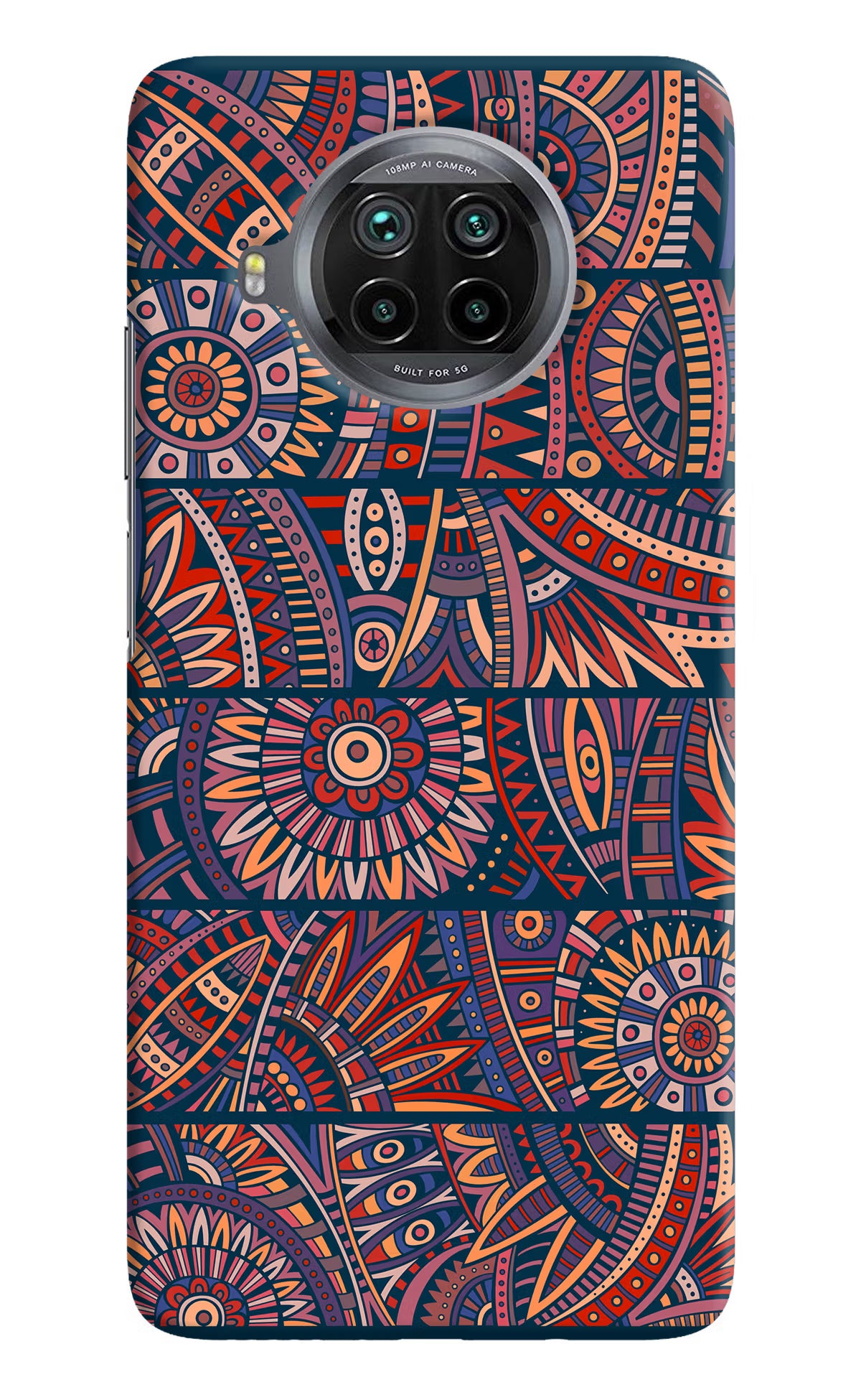 African Culture Design Mi 10i Hard Case Back Cover by Casekaro
