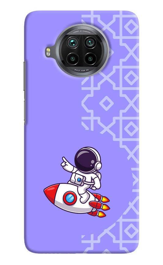 Cute Astronaut Mi 10i Hard Case Back Cover by Casekaro
