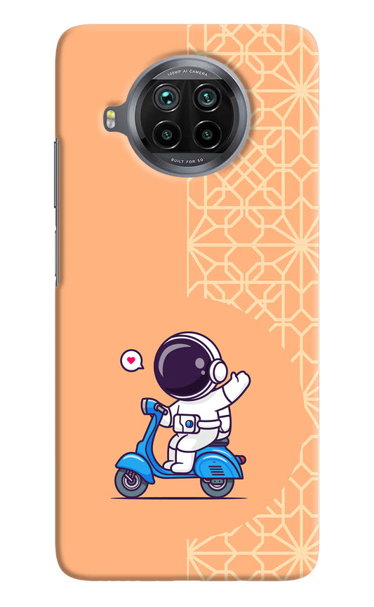 Cute Astronaut Riding Mi 10i Hard Case Back Cover by Casekaro