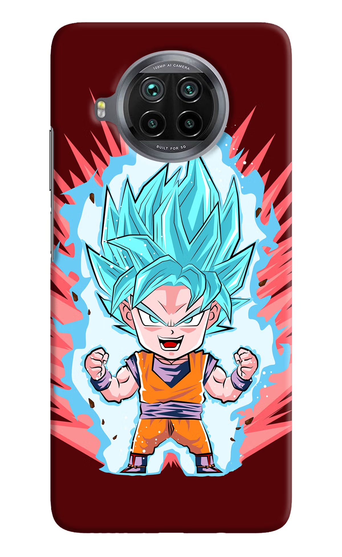 Goku Little Mi 10i Hard Case Back Cover by Casekaro