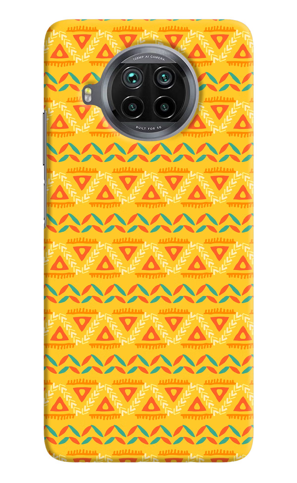 Tribal Pattern Mi 10i Hard Case Back Cover by Casekaro