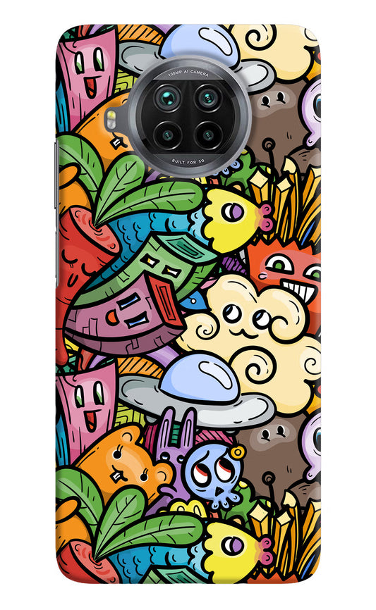 Veggie Doodle Mi 10i Hard Case Back Cover by Casekaro