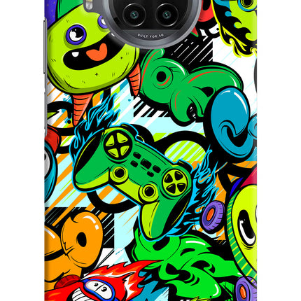 Game Doodle Mi 10i Hard Case Back Cover by Casekaro