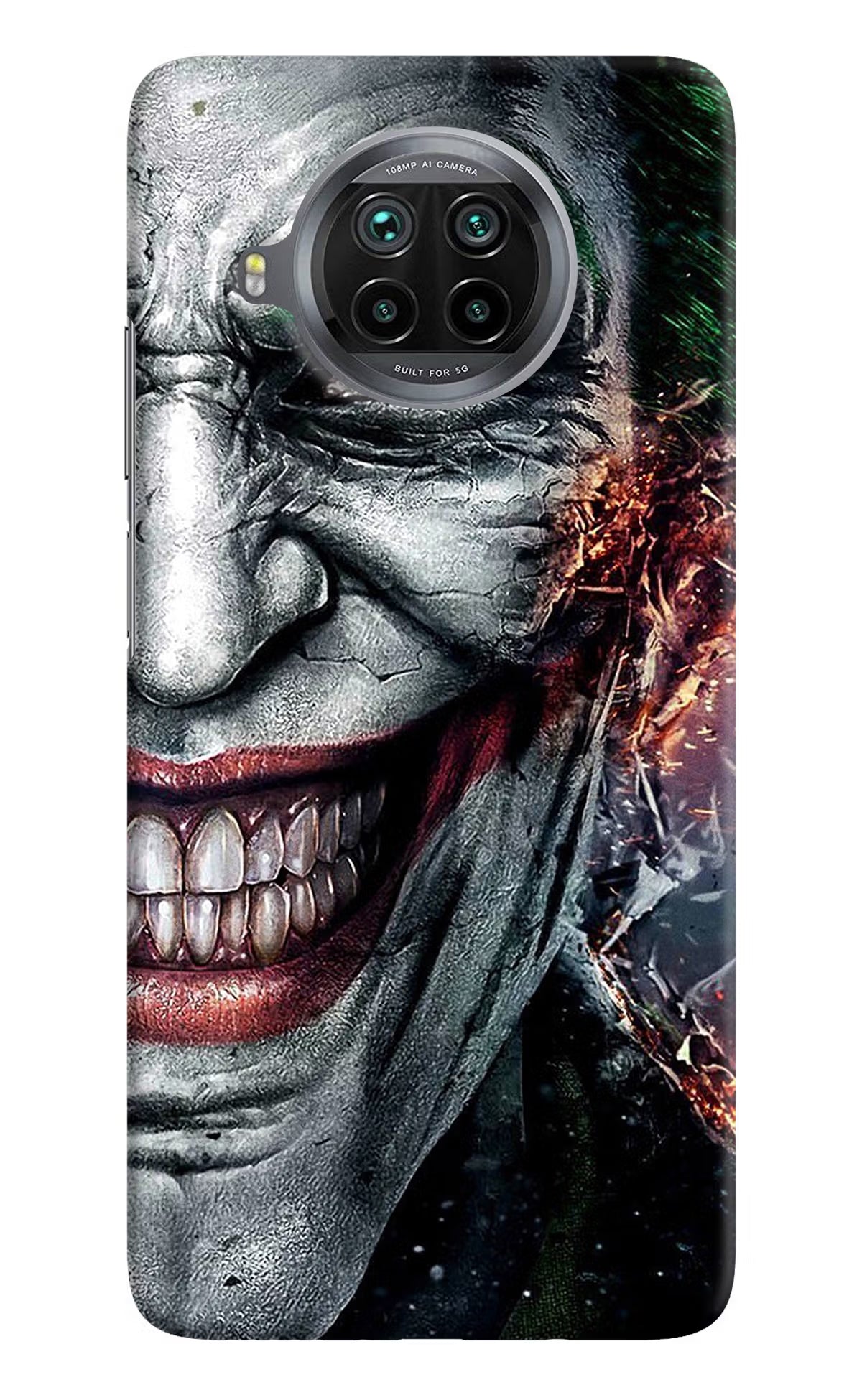 Joker Cam Mi 10i Hard Case Back Cover by Casekaro