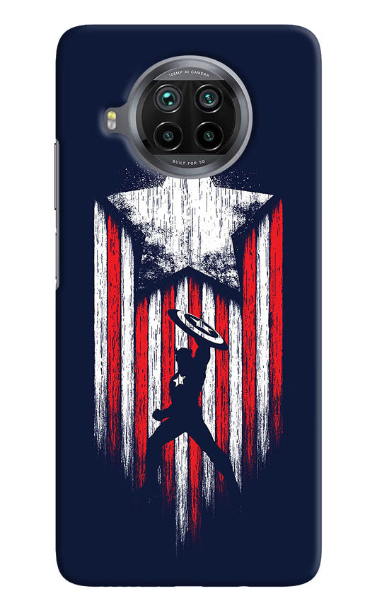 Captain America Marvel Art Mi 10i Hard Case Back Cover by Casekaro