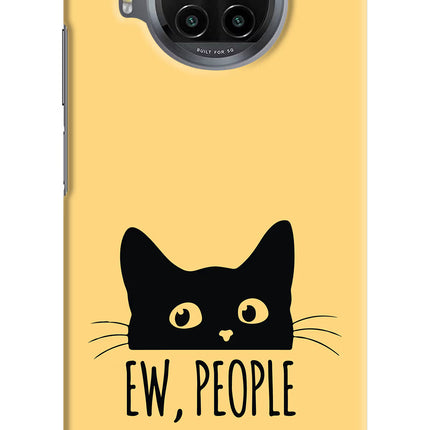 Ew People Catitude Mi 10i Hard Case Back Cover by Casekaro
