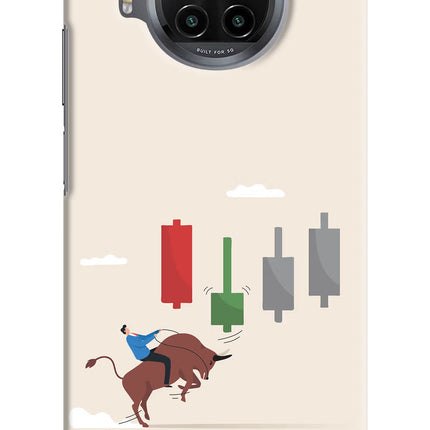 Bull Trading Momentum Mi 10i Hard Case Back Cover by Casekaro