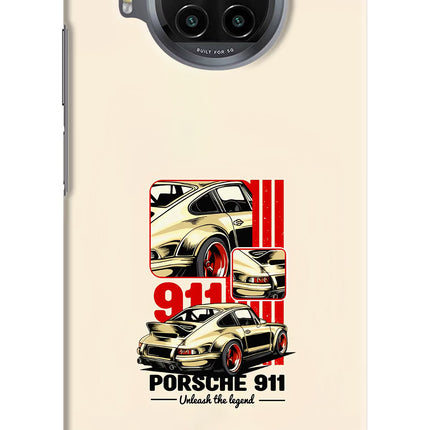 Classic Porsche 911 Mi 10i Hard Case Back Cover by Casekaro