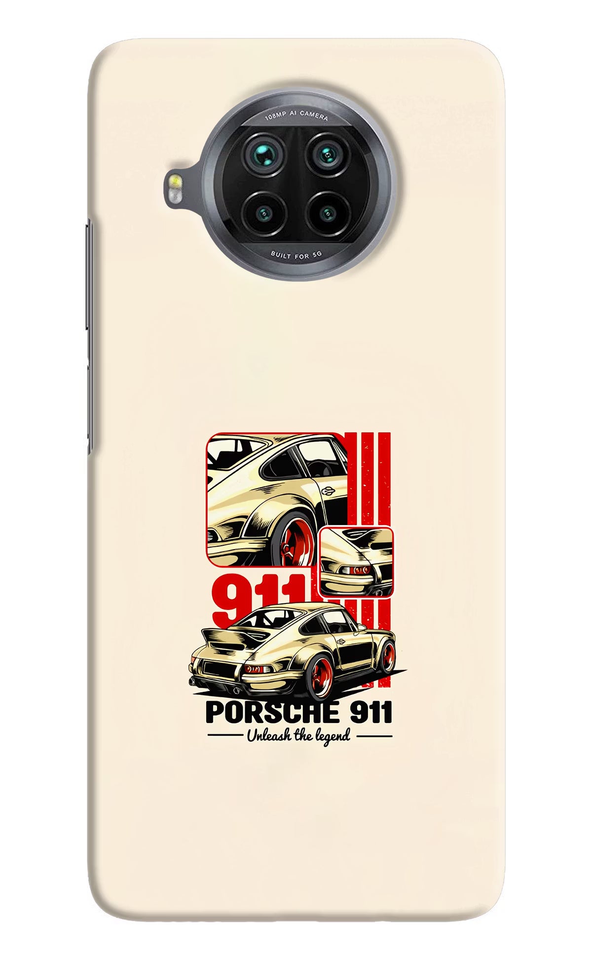 Classic Porsche 911 Mi 10i Hard Case Back Cover by Casekaro