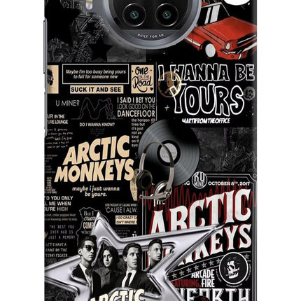 Arctic Monkeys Mi 10i Hard Case Back Cover by Casekaro