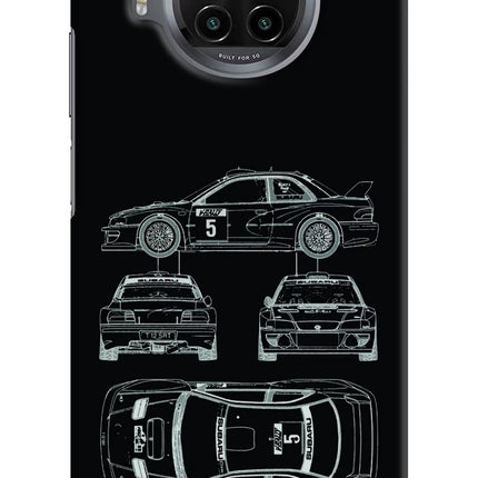 WRC'99 Mi 10i Hard Case Back Cover by Casekaro