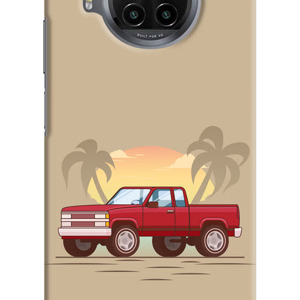 Desert Classic Drive Mi 10i Hard Case Back Cover by Casekaro