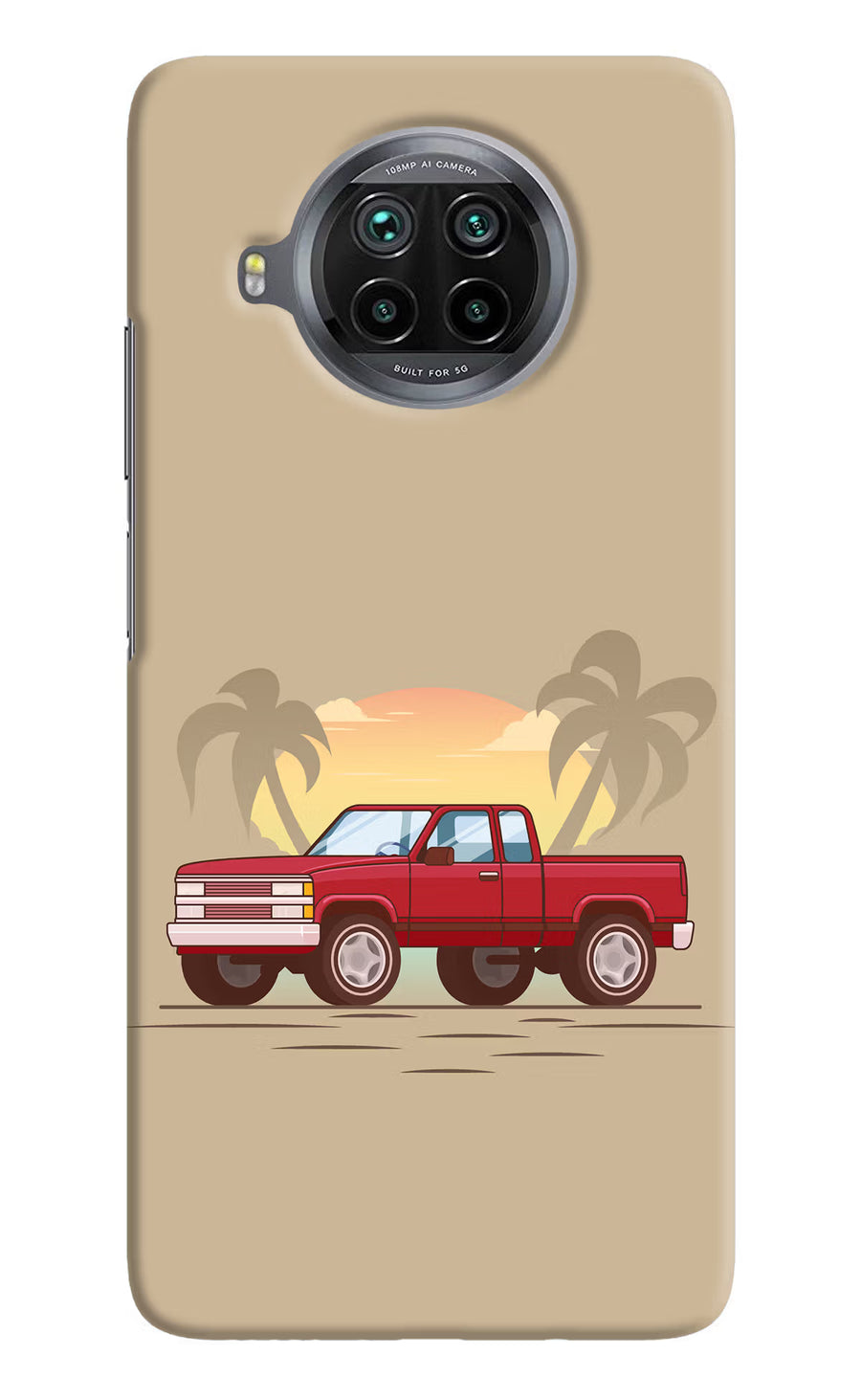 Desert Classic Drive Mi 10i Back Cover, Hard case