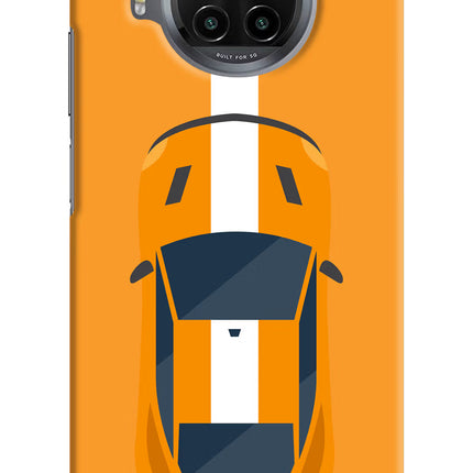 Highway Pursuit Mi 10i Hard Case Back Cover by Casekaro