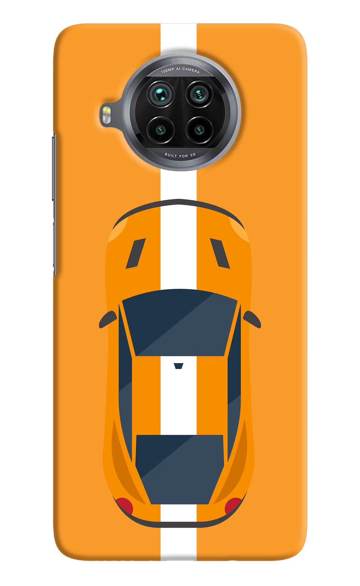 Highway Pursuit Mi 10i Hard Case Back Cover by Casekaro