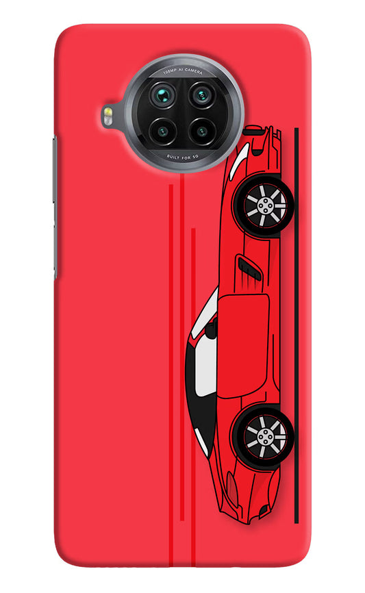 Red Velocity Mi 10i Hard Case Back Cover by Casekaro