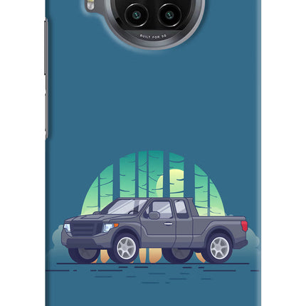 Retro Garage Vibe Mi 10i Hard Case Back Cover by Casekaro