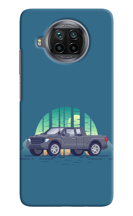 Retro Garage Vibe Mi 10i Hard Case Back Cover by Casekaro