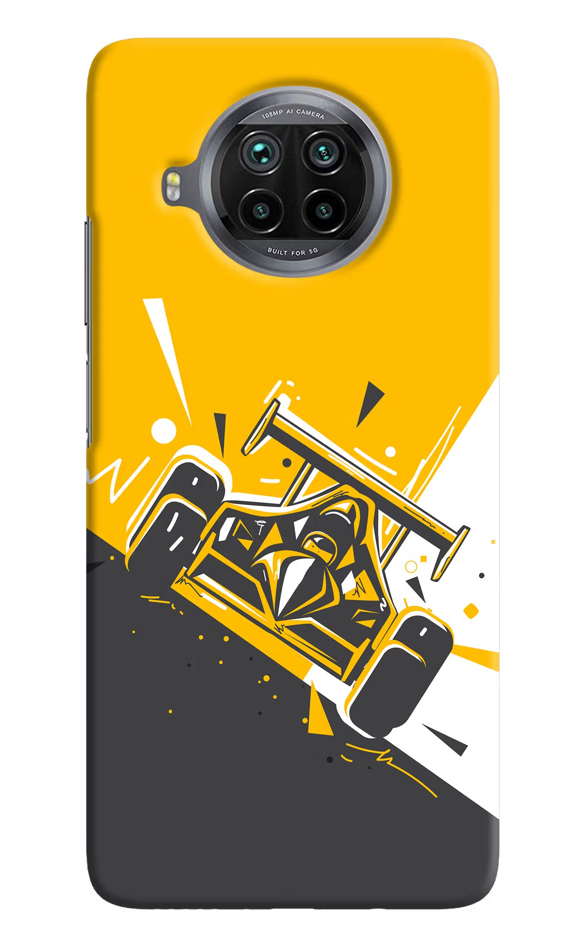 Track King Mi 10i Hard Case Back Cover by Casekaro