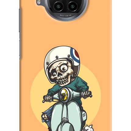 Undead Biker Mi 10i Hard Case Back Cover by Casekaro