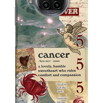 Cancer Zodiac Mi 10i Hard Case Back Cover by Casekaro