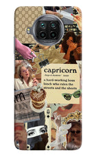 Capricorn Zodiac Mi 10i Hard Case Back Cover by Casekaro
