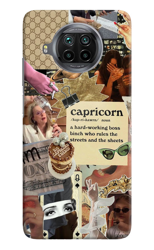 Capricorn Zodiac Mi 10i Hard Case Back Cover by Casekaro