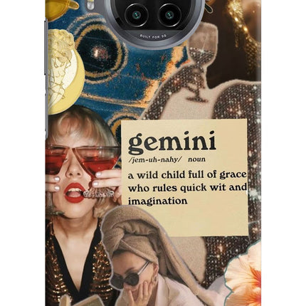 Gemini Zodiac Mi 10i Hard Case Back Cover by Casekaro
