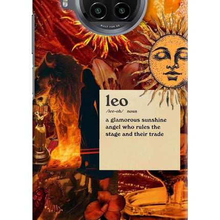 Leo Zodiac Mi 10i Hard Case Back Cover by Casekaro