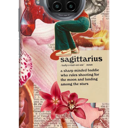 Sagittarius Zodiac Mi 10i Hard Case Back Cover by Casekaro