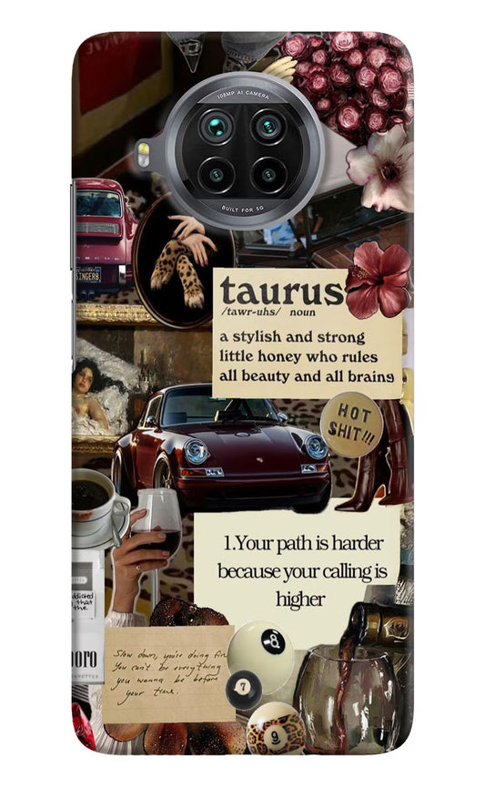 Taurus Zodiac Mi 10i Hard Case Back Cover by Casekaro